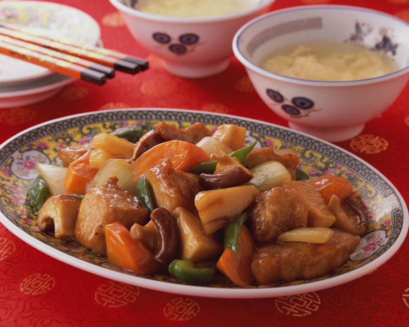 无人,横图,俯视,室内,特写,白天,烹饪,中餐,筷子,蔬菜,餐具,新鲜,碟子,盘,肉,料理,食品,文化,传统,咕咾肉,猪肉,菜肴,美食,肉类,食物,盘子,碟,碗,中式,摄影,佳肴,有机食品,绿色食品,影棚,礼节,礼仪,肉食,豚肉,进餐用具,彩图,高角度拍摄,影棚拍摄,拍摄