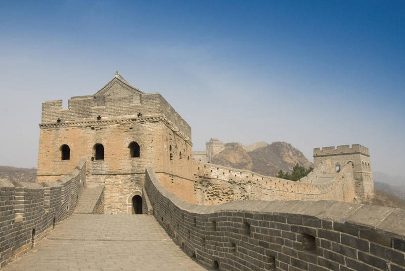 无人,横图,室外,白天,正面,旅游,度假,石头,名胜古迹,标志建筑,地标,建筑,北京,长城,中国,亚洲,阴影,遗迹,光线,石子,影子,墙,首都,古迹,文物,娱乐,建设,古建筑,墙壁,墙面,蓝色,蓝天,天空,阳光,天,享受,休闲,旅游胜地,放松,晴朗,万里长城,古文明,东亚,万里无云,中华人民共和国,北京市,京,北平,华北地区,河北,河北省,冀,密云县,承德,承德市,金山岭长城,金山岭,滦平县,石块,岩石,晴空,晴空万里,彩图