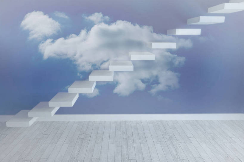 无人,横图,插画,室内,白天,正面,数码,科技,地板,楼梯,阴影,反射,网络,影子,阶梯,墙,云,云朵,地面,高光,几何,计算机图形,合成,云彩,图画,木地板,墙壁,墙面,台阶,画,白云,电脑合成图,数码合成图,合成图,漫画,写实,具体,具象,彩图