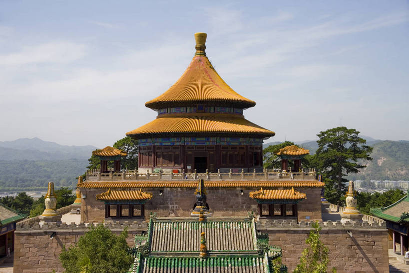 横图,建筑,中国,亚洲,朝拜,局部,地砖,房屋,历史,传统,古代,红色,祈祷,旅游胜地,摄影,宗教,东亚,喇嘛,佛陀,中华人民共和国,华北地区,河北,河北省,冀,承德,承德市,古远,彩图,庙,普乐寺,bj174