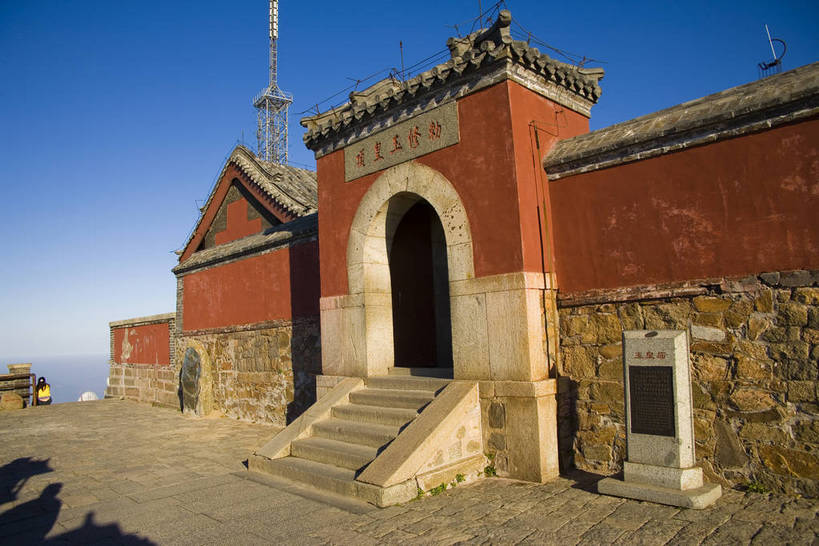 教堂,横图,室外,白天,建筑,泰山,中国,亚洲,历史,山东,古代,旅游胜地,摄影,东亚,中华人民共和国,古远,彩图,玉皇庙,bj174