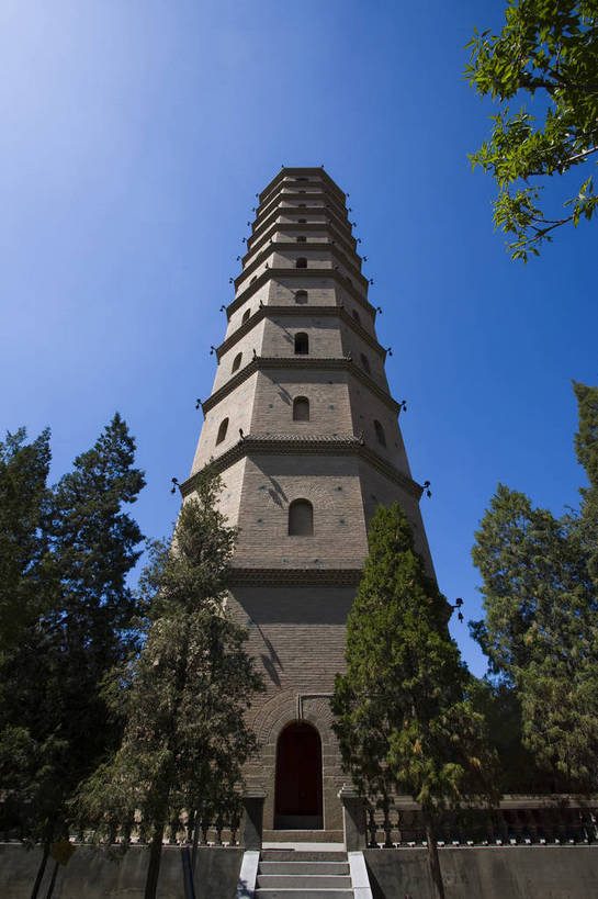 无人,竖图,彩色,室外,特写,白天,旅游,度假,名胜古迹,标志建筑,地标,建筑,中国,亚洲,遗迹,文化遗产,高塔,塔,古迹,文物,娱乐,建设,古建筑,享受,休闲,旅游胜地,放松,竖,摄影,人文景观,古代建筑,中国文化,古文明,东亚,宁夏,银川,中华人民共和国,旅行,承天寺塔,bj174
