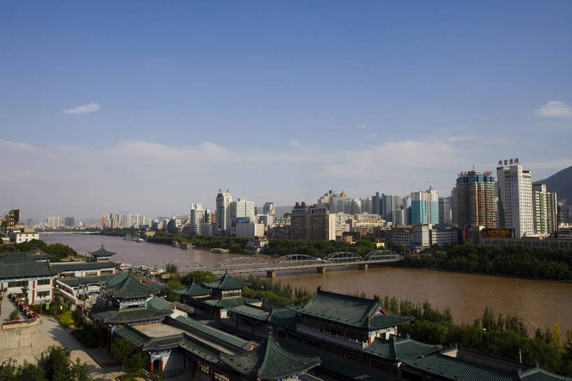 无人,横图,彩色,室外,白天,旅游,度假,美景,城市风光,城市,建筑,黄河,中国,亚洲,景观,建筑群,桥,娱乐,铁桥,享受,休闲,景色,放松,摄影,东亚,甘肃,中华人民共和国,兰州,旅行,黄河铁桥,中山桥,bj174